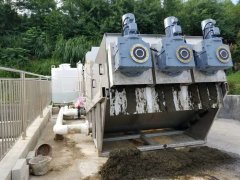 四川DL403叠螺式污泥脱水机-大型污水厂污泥脱水设备